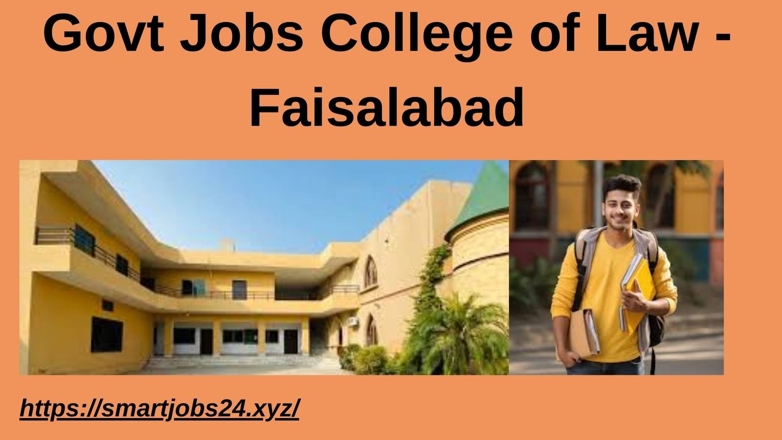 Govt Jobs College of Law - Faisalabad