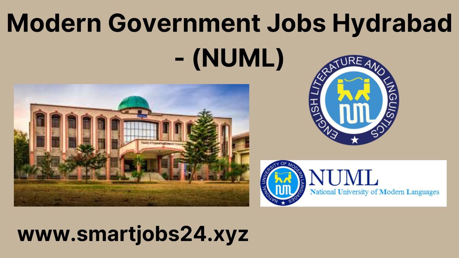 Modern Government Jobs Hydrabad - (NUML)